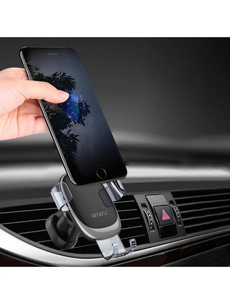 WiWU Car Mount Cell Phone Holder Hands Free Mobile Stand