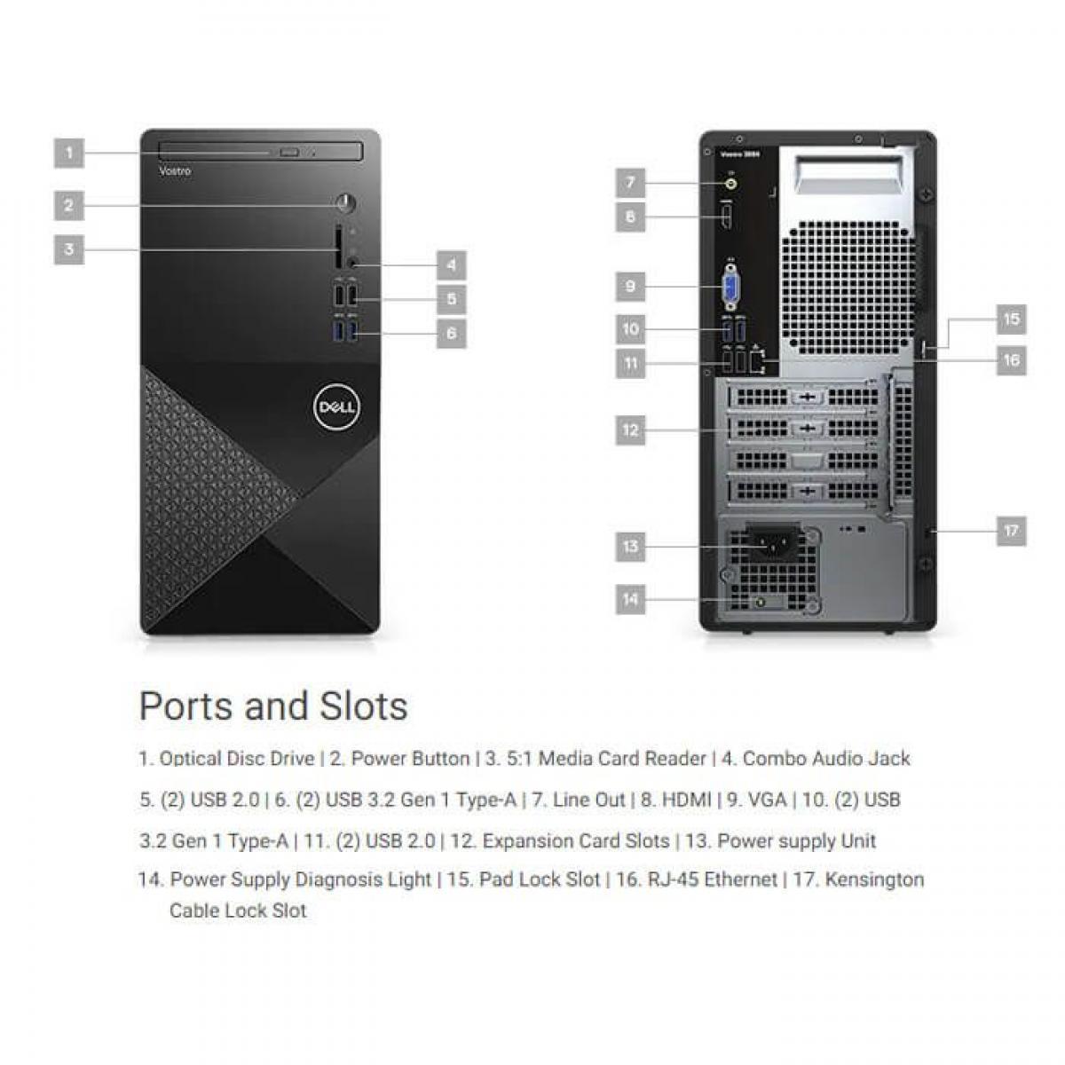 Dell Vostro 3888 Tower