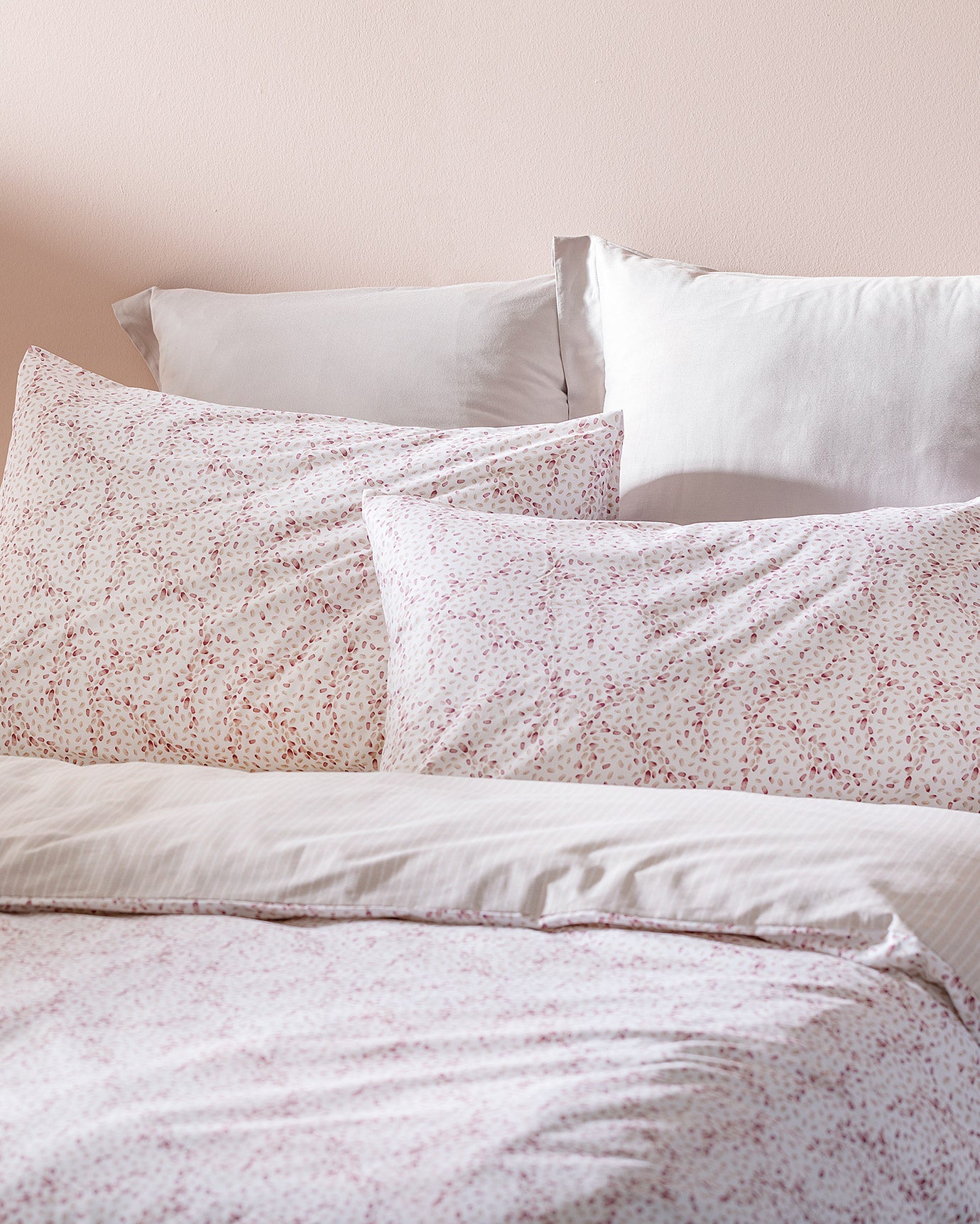 Octave Single Size Fitted Duvet Cover Set - Ranforce Patterned - Madame Coco JO