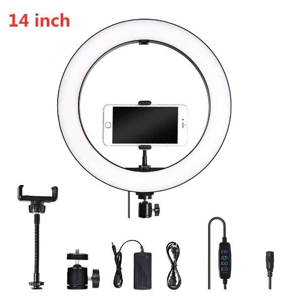 Jmary 14 Inch Selfie Ring Light - Black