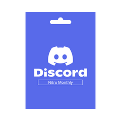 Discord Nitro Monthly (INT 9.99 USD)