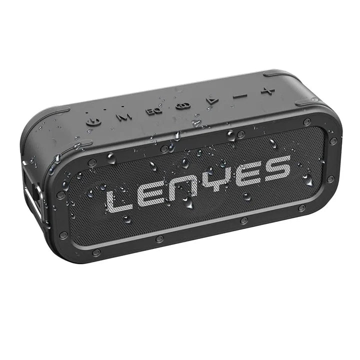 سماعة LENYES S822 – صوت جهير نقي وتصميم محمول بإضاءة LED
