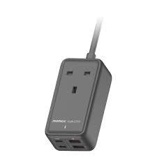 MOMAX ONEPLUG 65W GaN Extension Cord with USB Ports