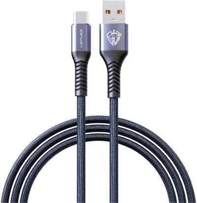 كابل Lenyes LC510-V من USB-A إلى Type-C – متين وسريع
