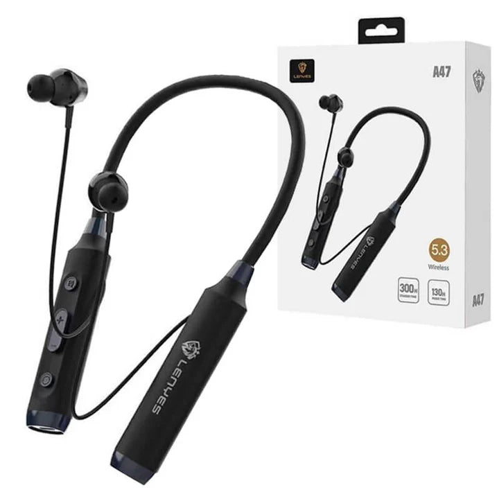 سماعة Lenyes A47 – رأسية لاسلكية بصوت ستيريو Hi-Fi وراحة فائقة
