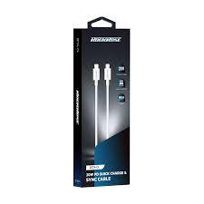 ROCKROSE USB Type C to Lightning Zeta CL Cable 20W PD 1m - White