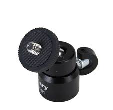 JMARY 1/4 thread 360 Degree Mini Ball Rotation Ball For Camera