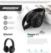Rockrose EH Bluetooth Headset Hi-Fi Stereo Foldable Design - Black
