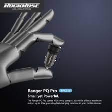 RockRose Ranger PQ Pro 30W Dual Port Car Charger PD & QC 3.0 - Black