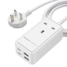 MOMAX ONEPLUG 65W GaN Extension Cord with USB Ports