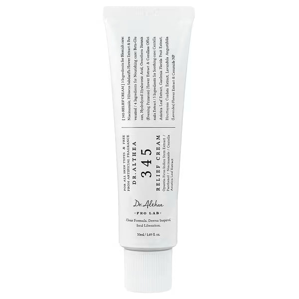 Dr.Althea 345 Relief Cream — Soothing Korean Skincare for Sensitive Skin
