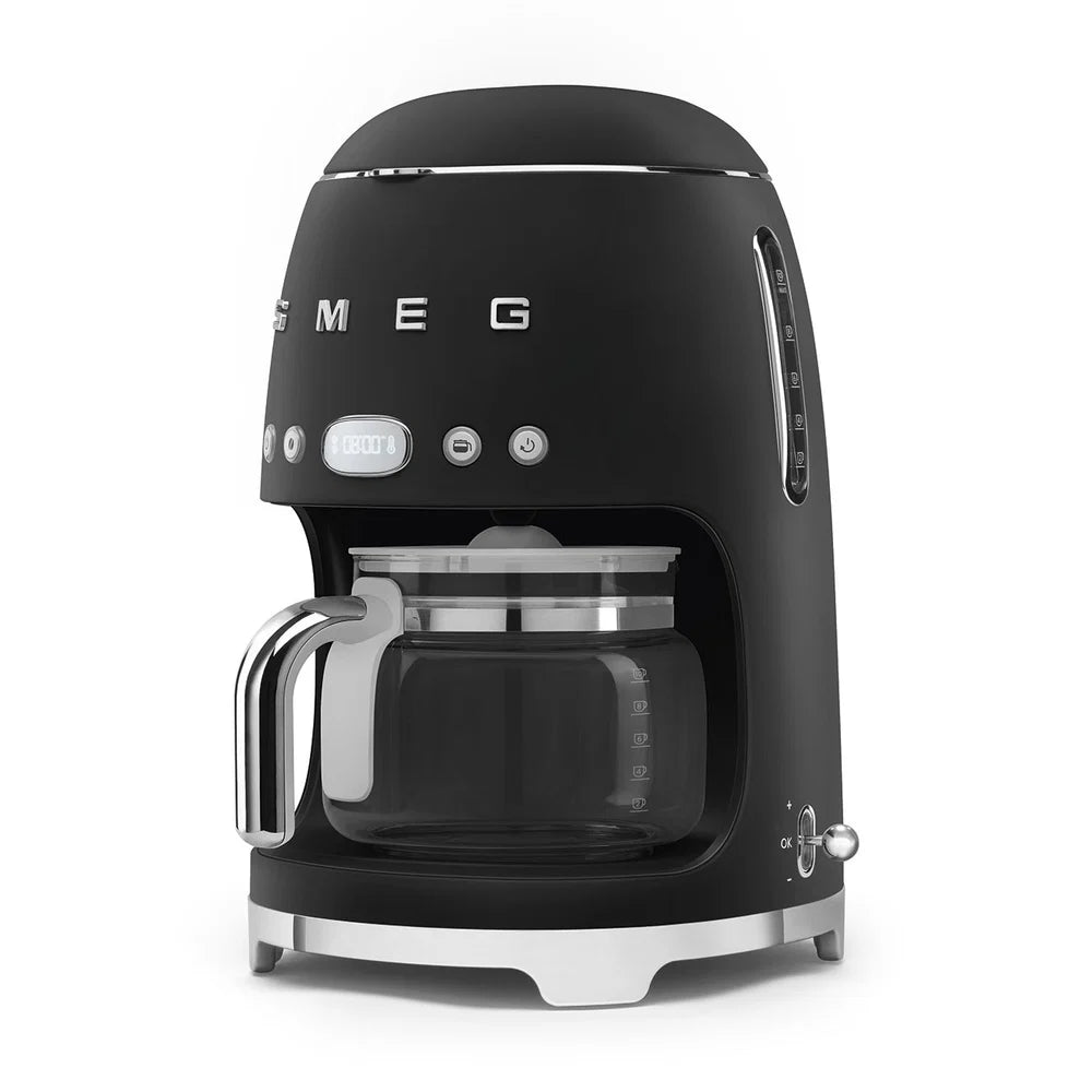 Smeg Drip Coffee Machine 50's Style – Black Matt | DCF02BLM