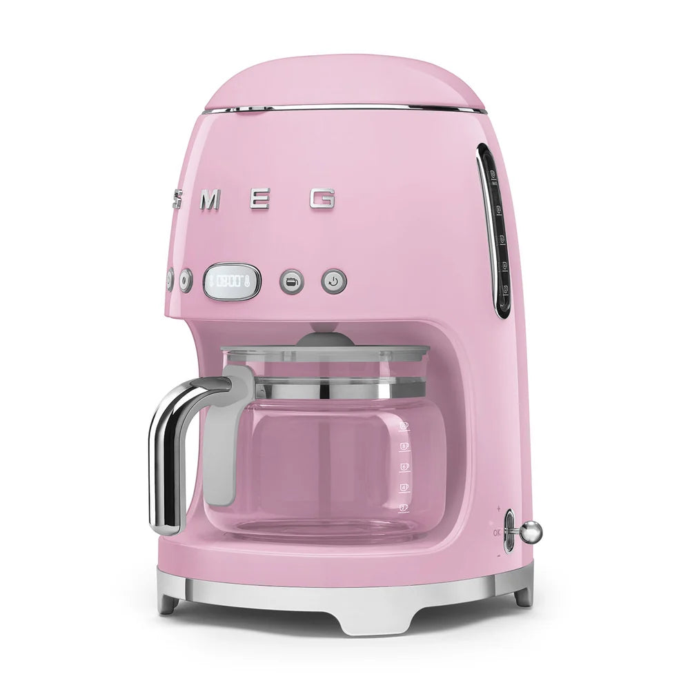 Smeg Drip Coffee Machine 50's Style – Pink | DCF02PK