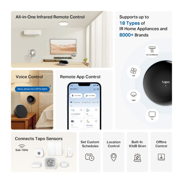 Tapo H100 Smart IoT Hub — Connected Smart Home Devices