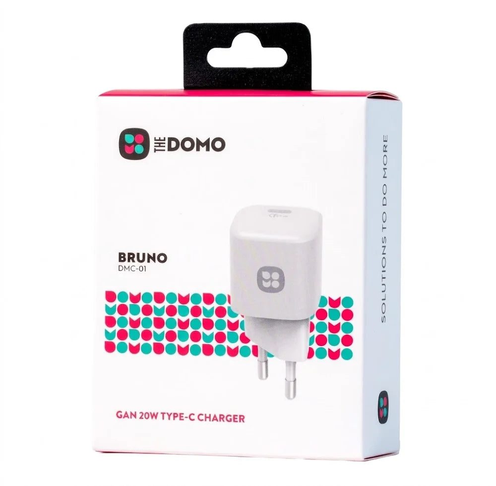 DOMO Bundle - GUSTO Wireless Air Buds + BRUNO GAN 20W Charger