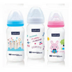 Optimal Wide Neck Feeding Bottle 300ml – Blue/Pink/White