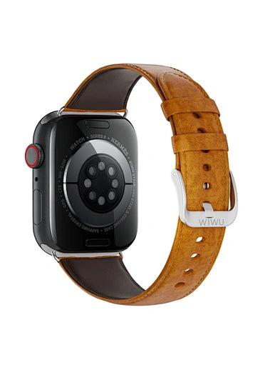 WiWU Crazy Horse Leather Watch Band