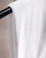 Madame Coco Riz Jacquard Bath Towel – 100% Cotton Hotel Collection Towel in White