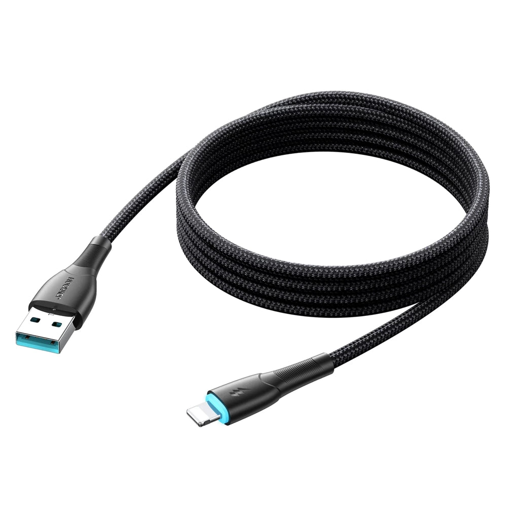 JOYROOM 3A Fast Charging Data Cable Type C & Lightning 1m - Black