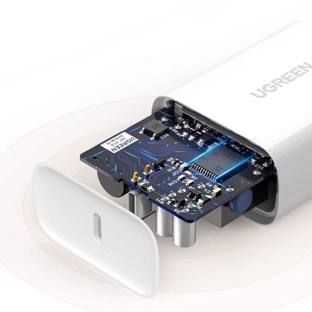 UGREEN PD 30W USB-C Wall Charger - White