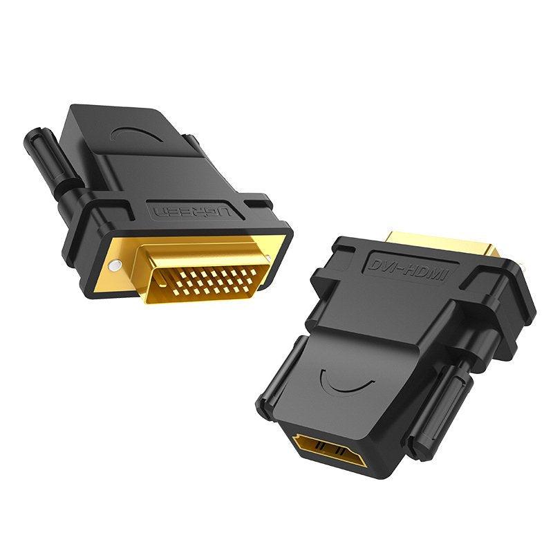 UGREEN DVI 24+1 Male to HDMI Female Adapter (Black)