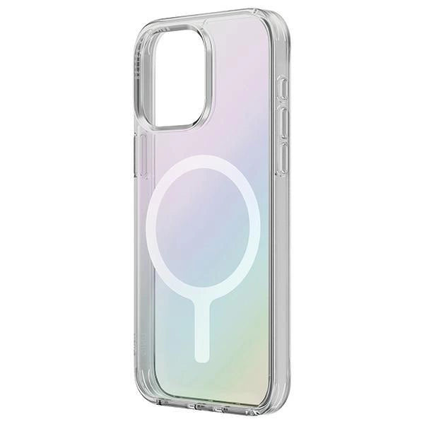 Uniq LifePro Xtreme iPhone 15 Pro Max 6.7" case Magclick Charging opal/iridescent