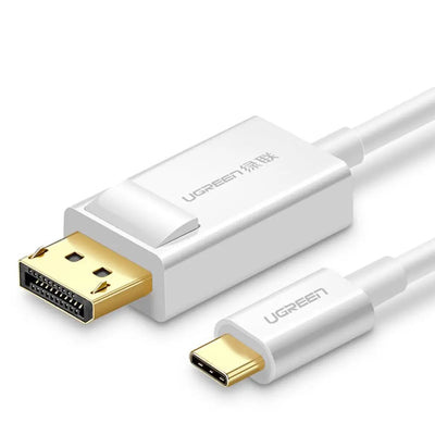 UGREEN USB-C to DisplayPort Adapter 1.5M 4K@30Hz – White
