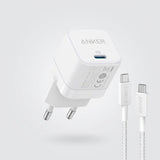 حزمة شاحن أنكر زولو بقدرة 20 واط + كابل USB-C بقدرة 240 واط