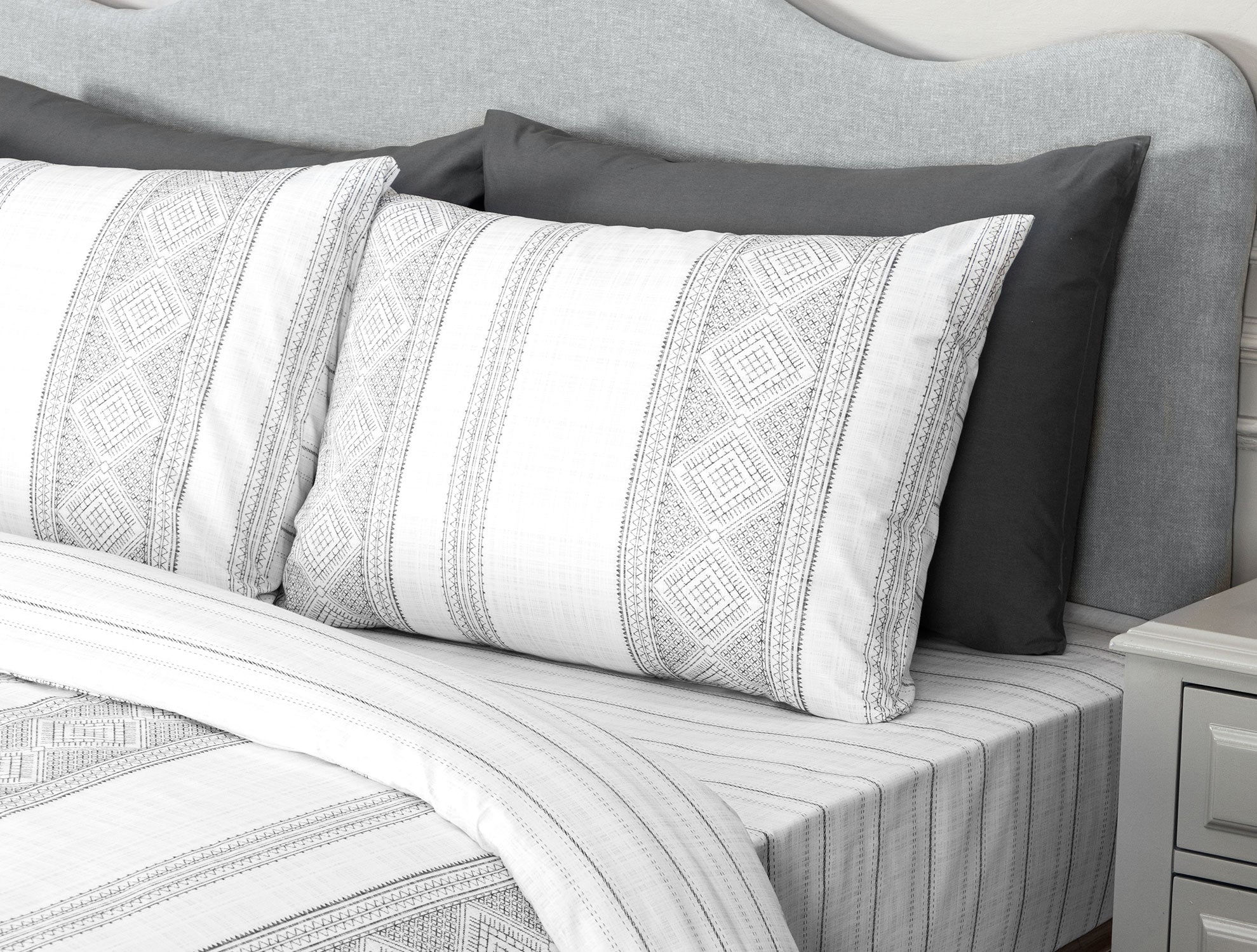 Fair Single Size Duvet Cover Set - Ranforce Patterned - Madame Coco JO