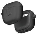 UNIQ Clyde AirPods 4Th Gen (2024) Lock Case - Charcoal (Charcoal/Dark Grey)