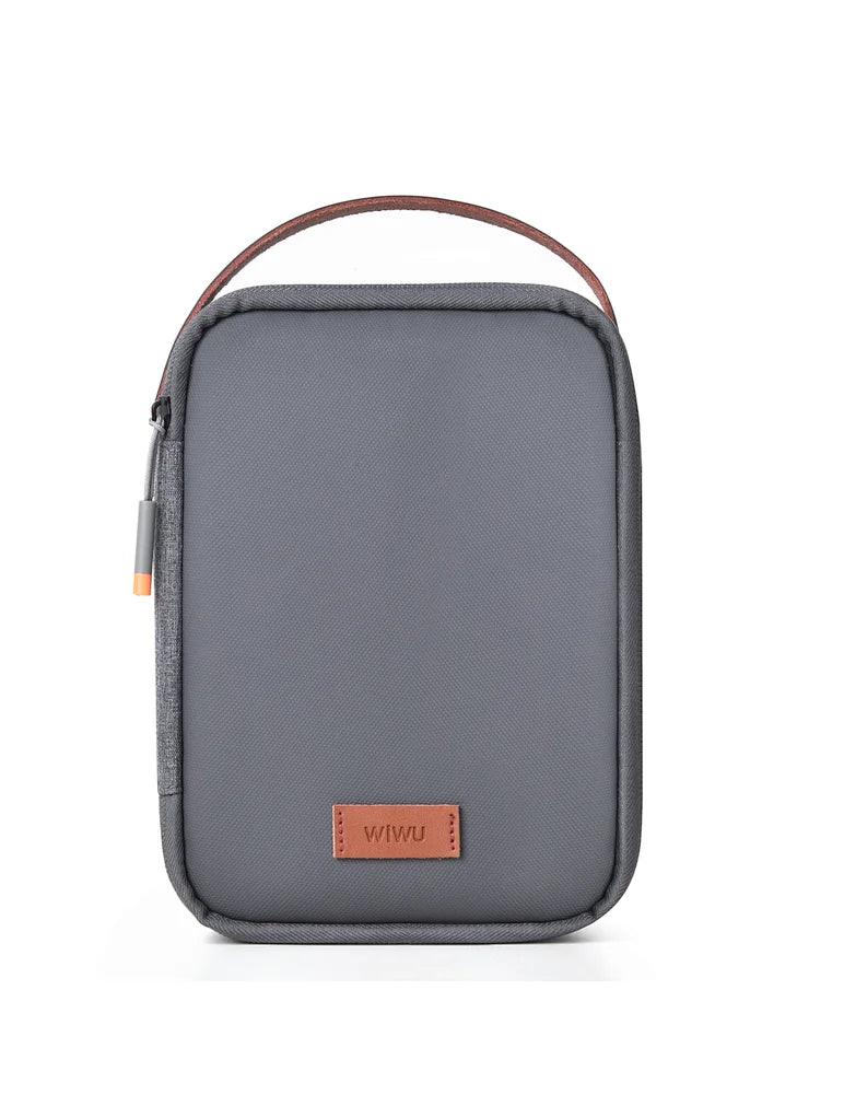 WiWU Minimalist Travel Pouch for Electronics & Macbook Accessories