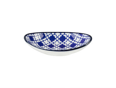 Rêve Bleu Brest Oval Plate - Madame Coco JO