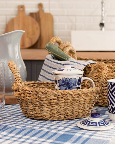 Isadora Large Wicker Basket - Madame Coco JO