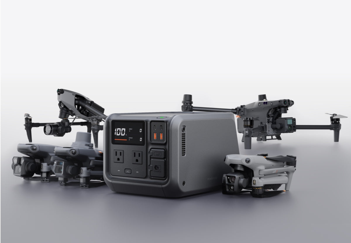 DJI Power 500 Portable Power Station 512Wh Black - Fast Charging DJI Drones