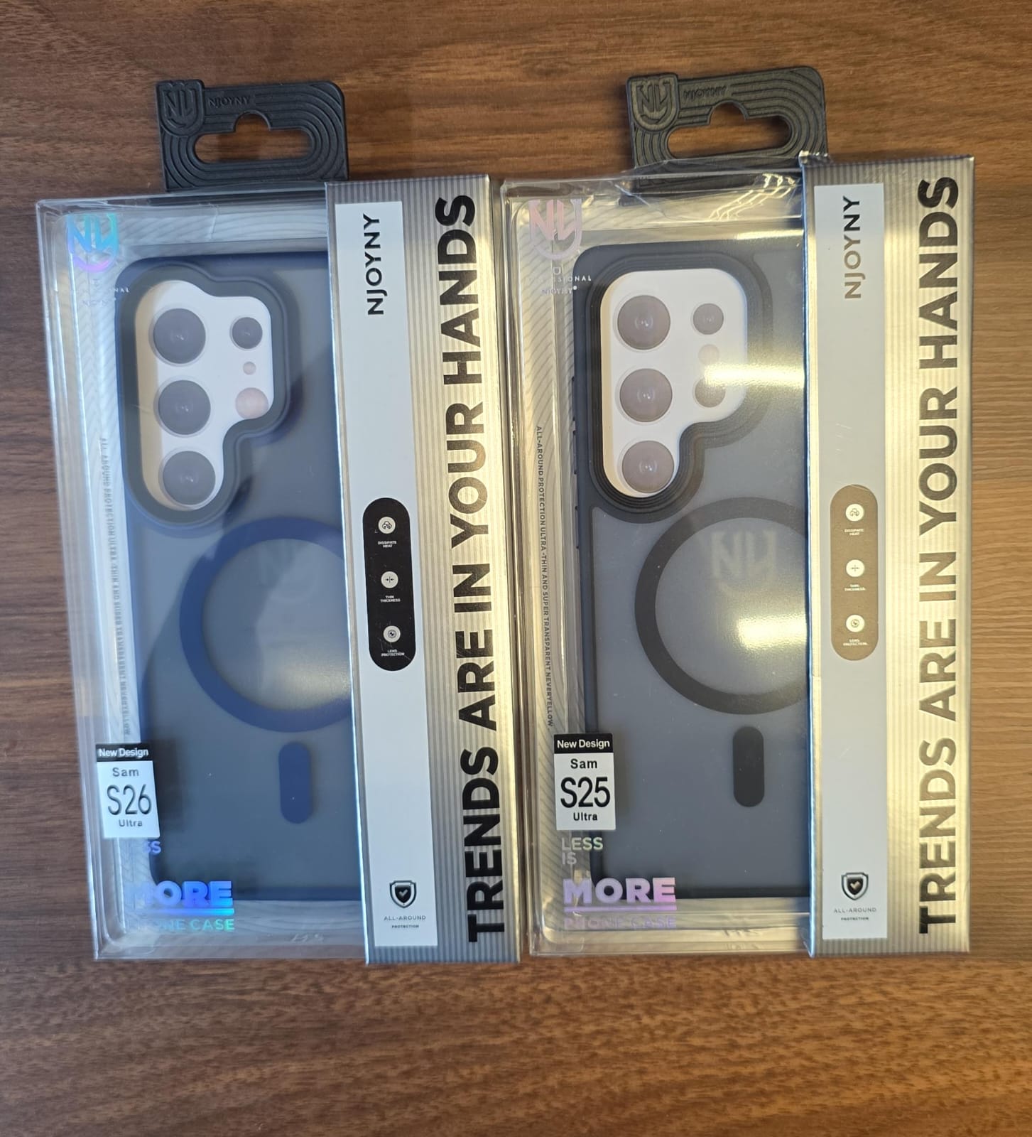 NJOINY Phone Case for Samsung Galaxy S26 Ultra - Camera Lens Protector Cover