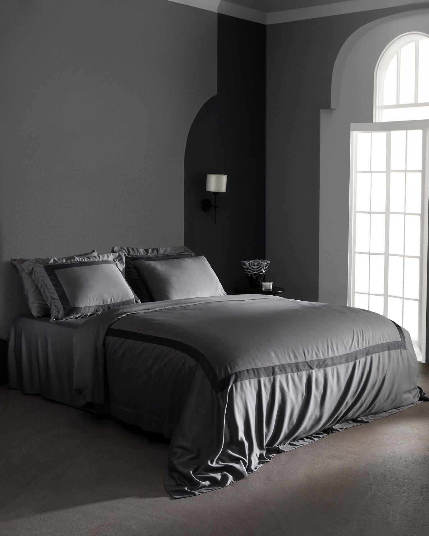 Samoa Double Size Bamboo Satin Duvet Cover Set - Madame Coco JO