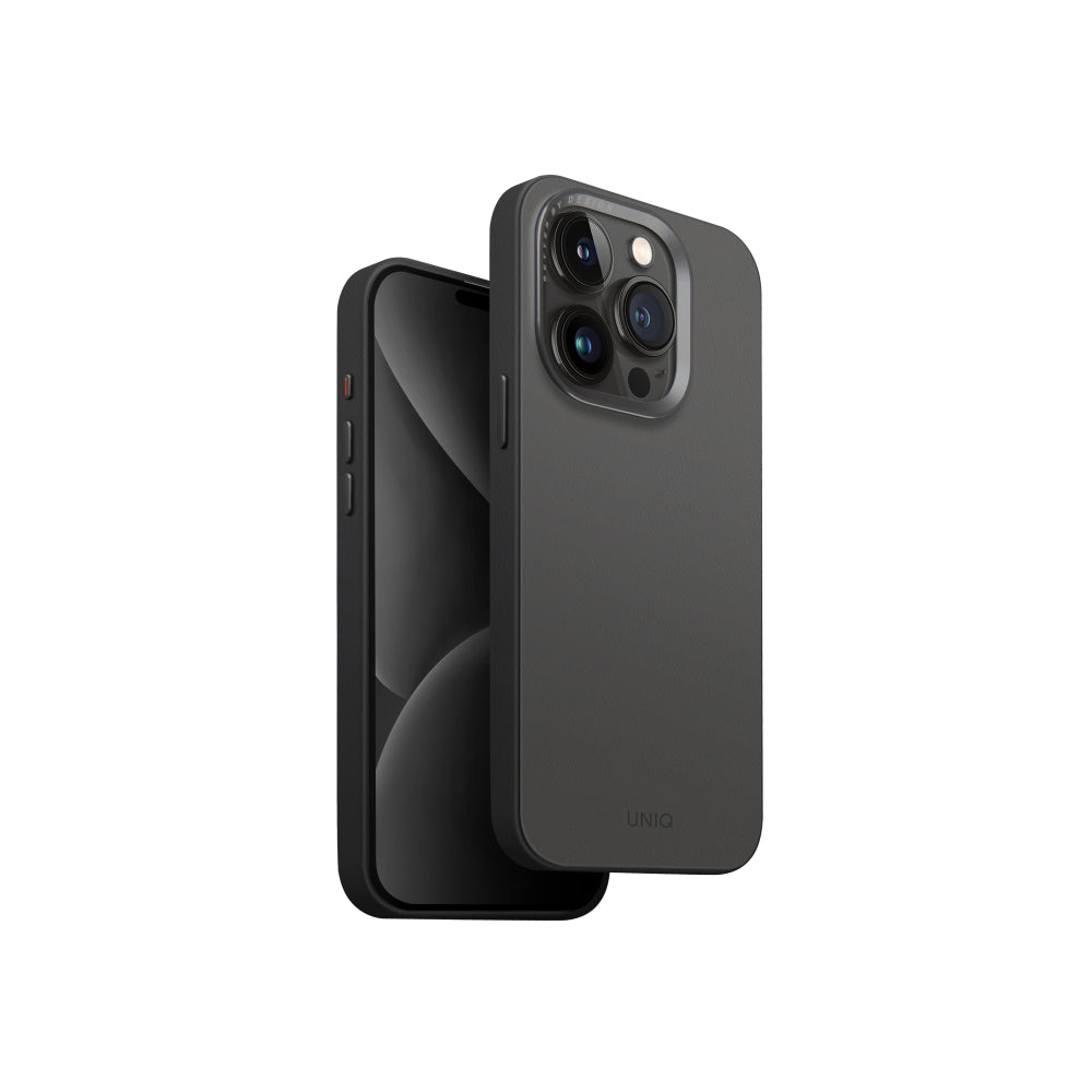 UNIQ LYDEN DS iPhone 15 Pro MagClick Case – Charcoal