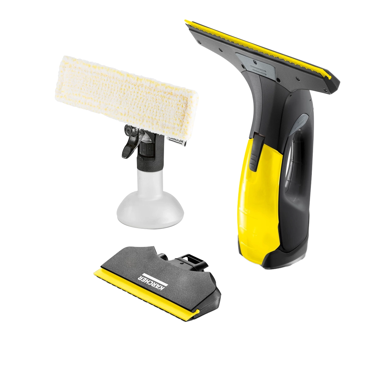 Karcher Window Cleaning Device WV 2 BLACK with Brush & Squeegees