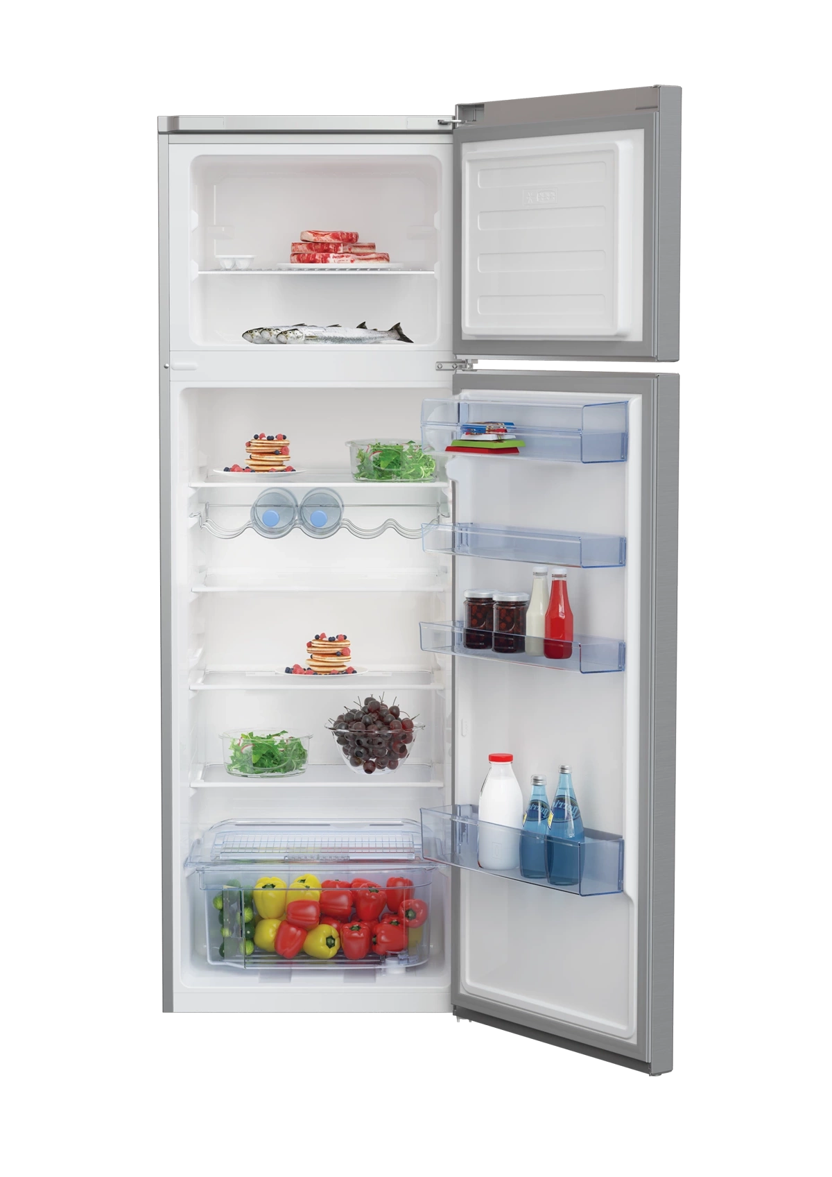 Beko Top Mount Fridge 306 Liter Silver A+