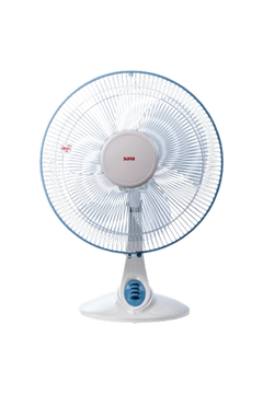 Sona Table Fan 16 Inch 3 Blades & 3 Speeds White – DF-117 IVORY