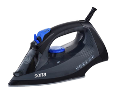 Sona Steam Iron 2200W Ceramic Base 300ml Water Tank | SI-639