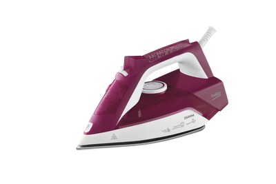 Beko 2600W Steam Iron – Leak Proof & Self-Cleaning – Purple