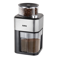 Sona Burr Coffee Grinder 100g | 120W Stainless Steel Blades | Model SCG-7302