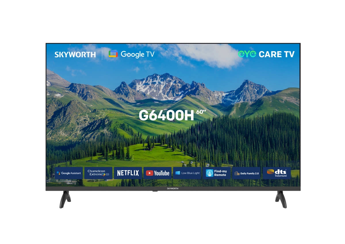 Skyworth 60″ 4K Smart TV – Immersive Viewing Experience
