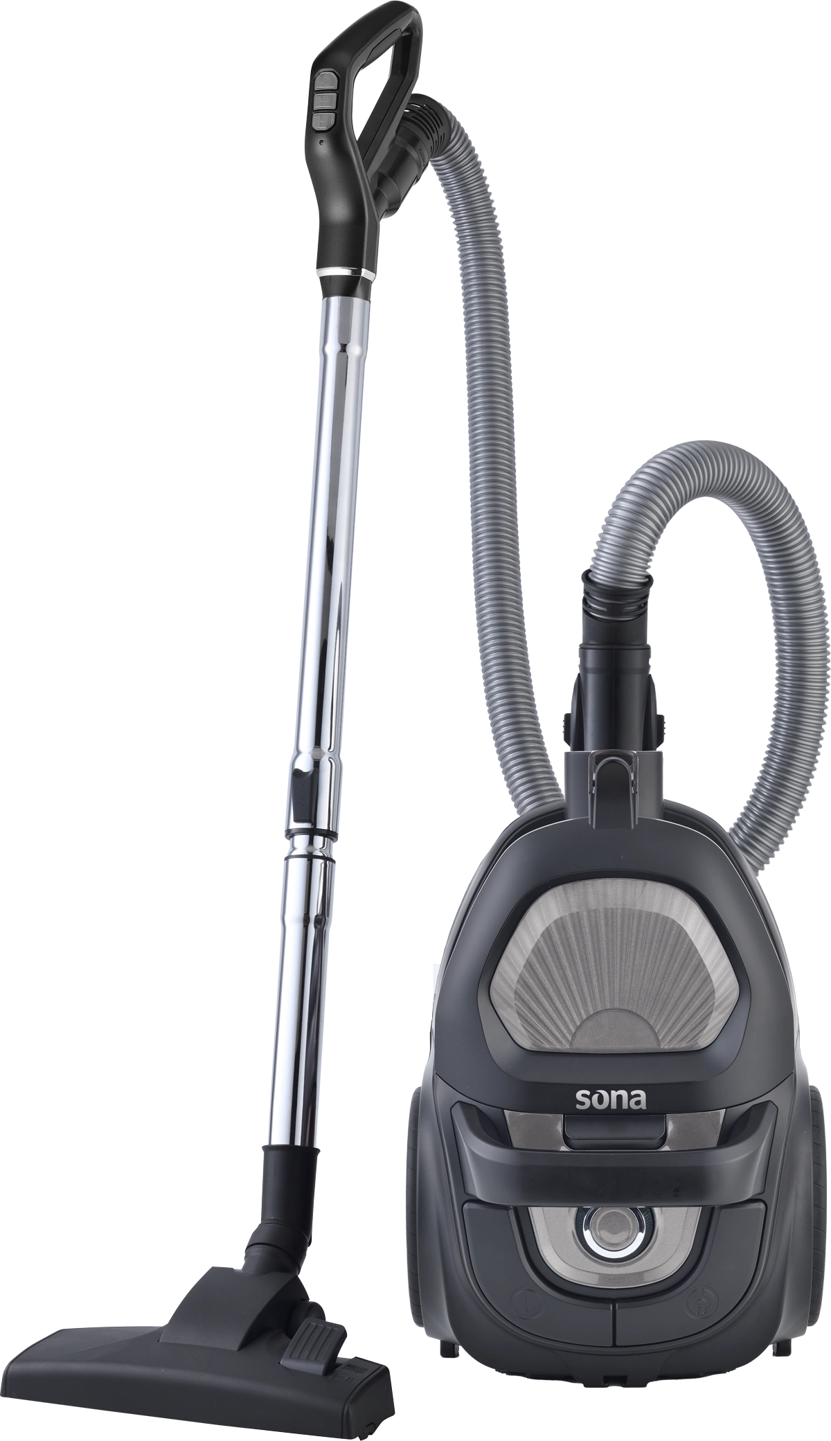 Sona Vacuum Cleaner 2400W Cyclone Technology HEPA Filter 3.5L Bagless Speed Control Gray - SVC-24