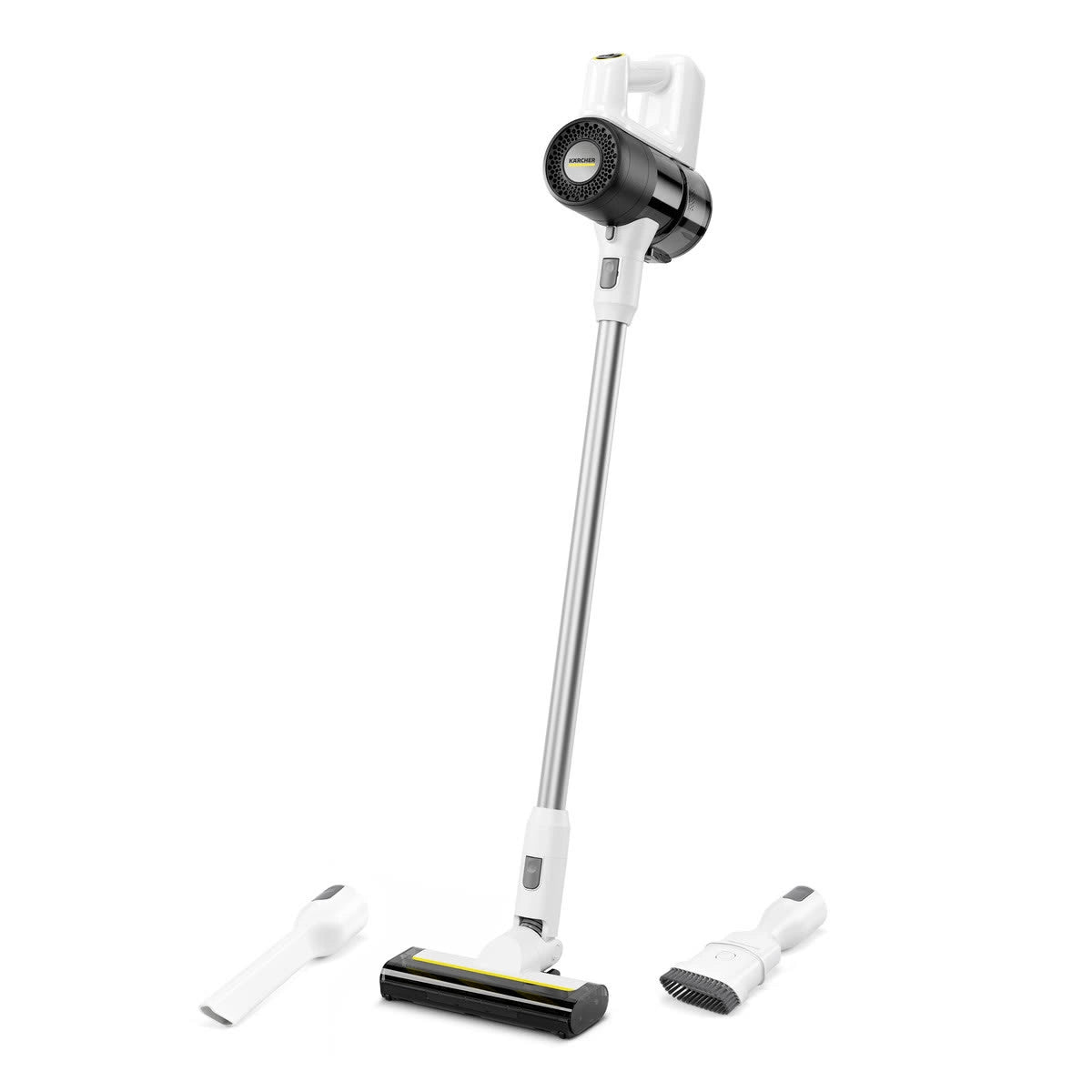 Karcher KVA 2 Cordless Vacuum Cleaner - White | USB-C Charging, 40 Min Runtime