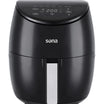 Sona Air Fryer 5.2L 1500W Black | Digital Touch | 6 Presets | Model SAF-9805