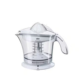 Braun Citrus Juicer 20W 1L Adjustable Pulp Control Multi-Speed – White (MPZ9)