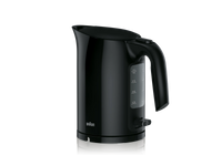 Braun PurEase Electric Kettle 2200W 1.7L Rapid Boil – Black (WK3100BK)