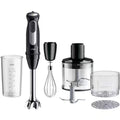 Braun MultiQuick 5 Pro Hand Blender 1000W 25 Speeds & Turbo PowerBell V Plus with Accessories Set – Black (MQ55254MBK)